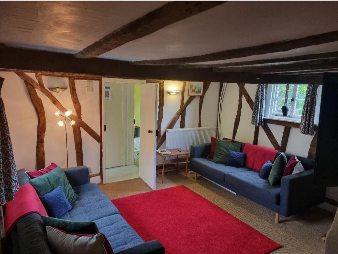Entire Thatched Cottage Melbourn Kamer foto